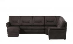 meinSofa Wohnlandschaft Edda | Espresso (Dunkelbraun) rechts ohne