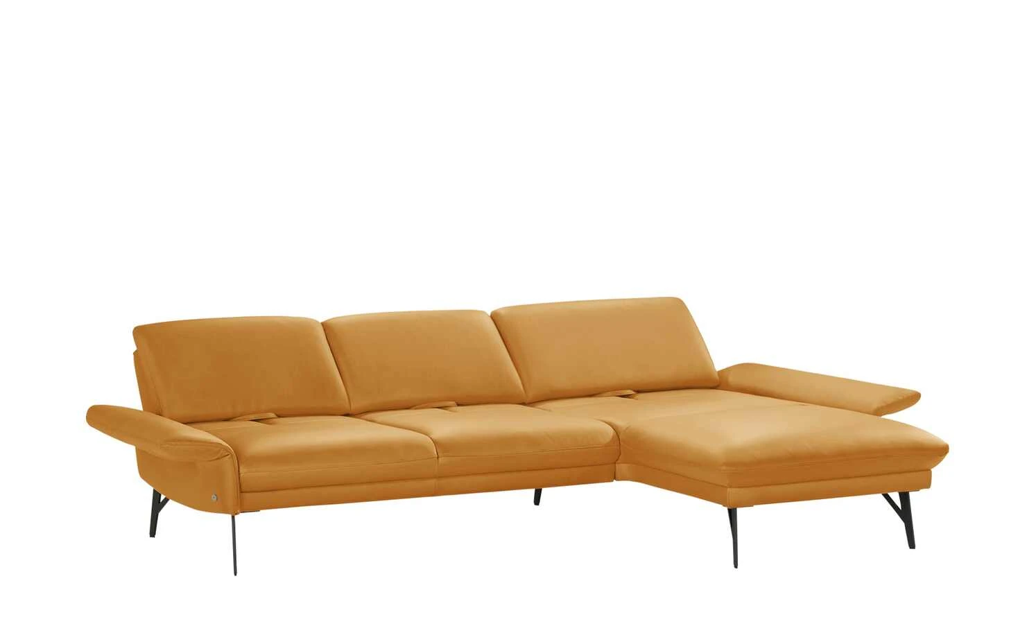 himolla Ecksofa Leder 1928 | Safran (Gelb) rechts 5 himolla Ecksofa Leder 1928 | Safran (Gelb) rechts – Bild 3