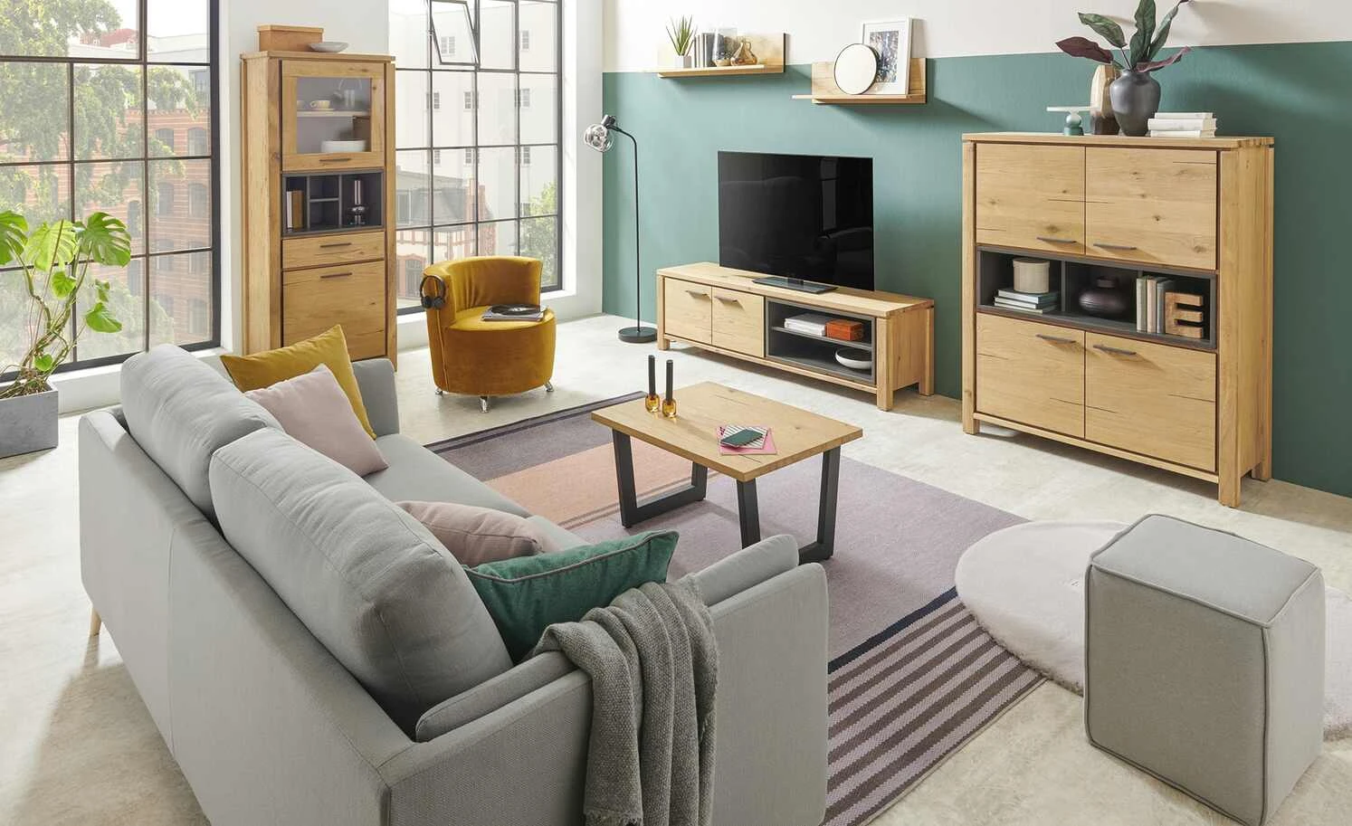 smart Sofa, 3-sitzig Maxim | Hellgrau 3 smart Sofa, 3-sitzig Maxim | Hellgrau