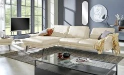himolla Ecksofa Leder 1928 | Nebel (Beige) links