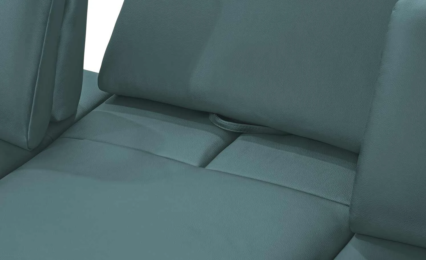 himolla Ecksofa Leder 1928 | Topas (Türkis) links 8 himolla Ecksofa Leder 1928 | Topas (Türkis) links – Bild 6