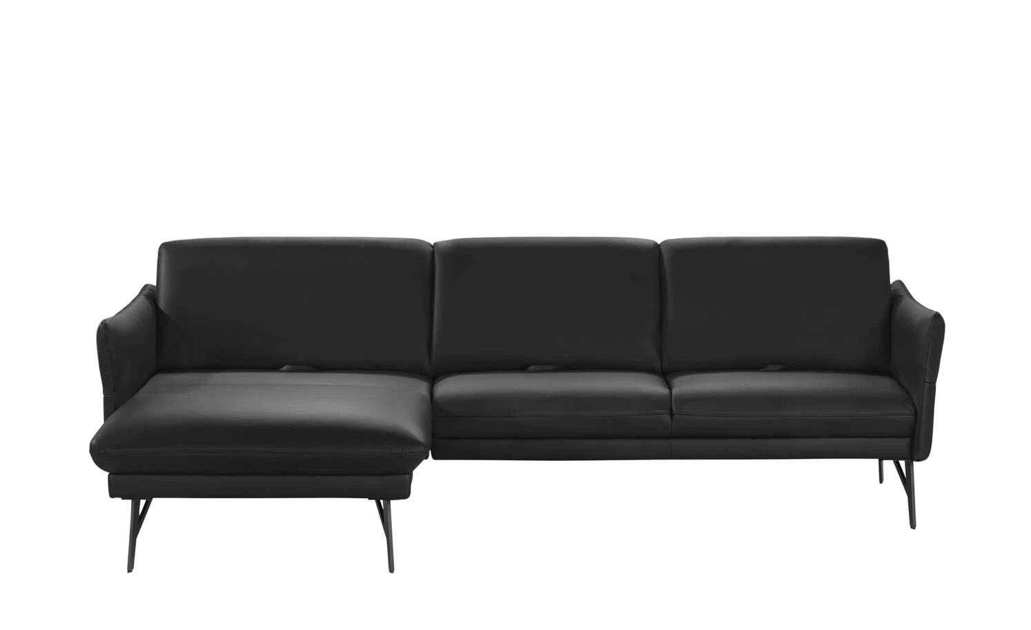 himolla Ecksofa Leder 1928 | Nacht (Schwarz) links 4 himolla Ecksofa Leder 1928 | Nacht (Schwarz) links – Bild 2