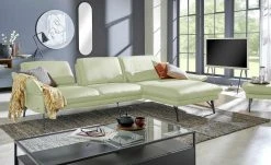 himolla Ecksofa Leder 1928 | Ulme (Mintgrün) rechts