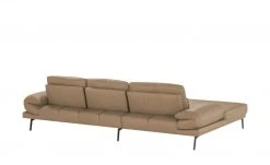 Max Schelling Ecksofa aus Leder Signum | Macchiato (Beige) links Grundfunktion -Sofas Verkaufsladen 27402918 8 202105042233