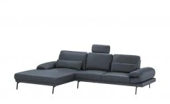 Max Schelling Ecksofa aus Leder Signum | Navy (Dunkelblau) links Grundfunktion -Sofas Verkaufsladen 27402920 2 202105042233