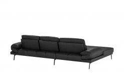 Max Schelling Ecksofa aus Leder Signum | Schwarz links Grundfunktion -Sofas Verkaufsladen 27402921 8 202105042233
