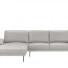 Max Schelling Ecksofa aus Leder Signum | Hellgrau links Grundfunktion -Sofas Verkaufsladen 27402925 1 202105042233