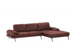 Max Schelling Ecksofa aus Leder Signum | Rot rechts Grundfunktion -Sofas Verkaufsladen 27402927 3 202105052233