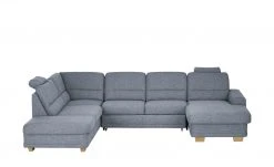meinSofa Wohnlandschaft Marc | Denim (Graublau) links Grundfunktion