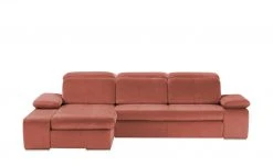 switch Ecksofa Avilla | Coral (Rosarot) links Grundfunktion