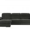 switch Ecksofa Avilla | Charcoal (Schwarz) links Grundfunktion