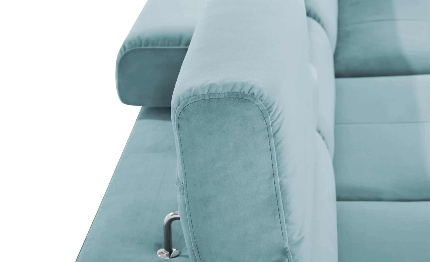 Gallery M Ecksofa Felicia Due | Sage (Hellblau) rechts Grundfunktion 13 Gallery M Ecksofa Felicia Due | Sage (Hellblau) rechts Grundfunktion – Bild 11