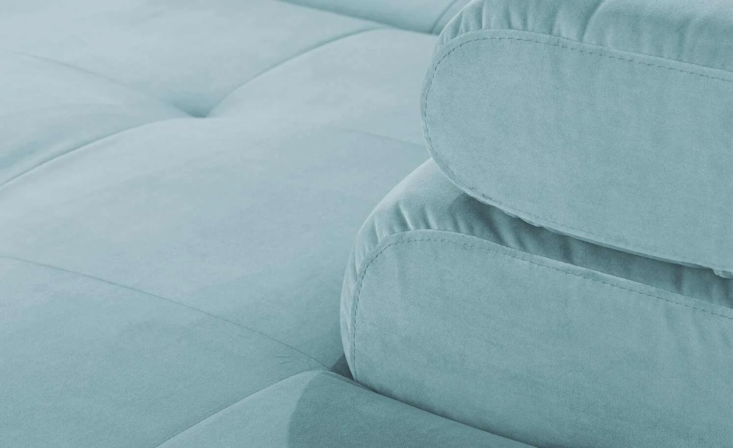 Gallery M Ecksofa Felicia Due | Sage (Hellblau) rechts Grundfunktion 10 Gallery M Ecksofa Felicia Due | Sage (Hellblau) rechts Grundfunktion – Bild 8