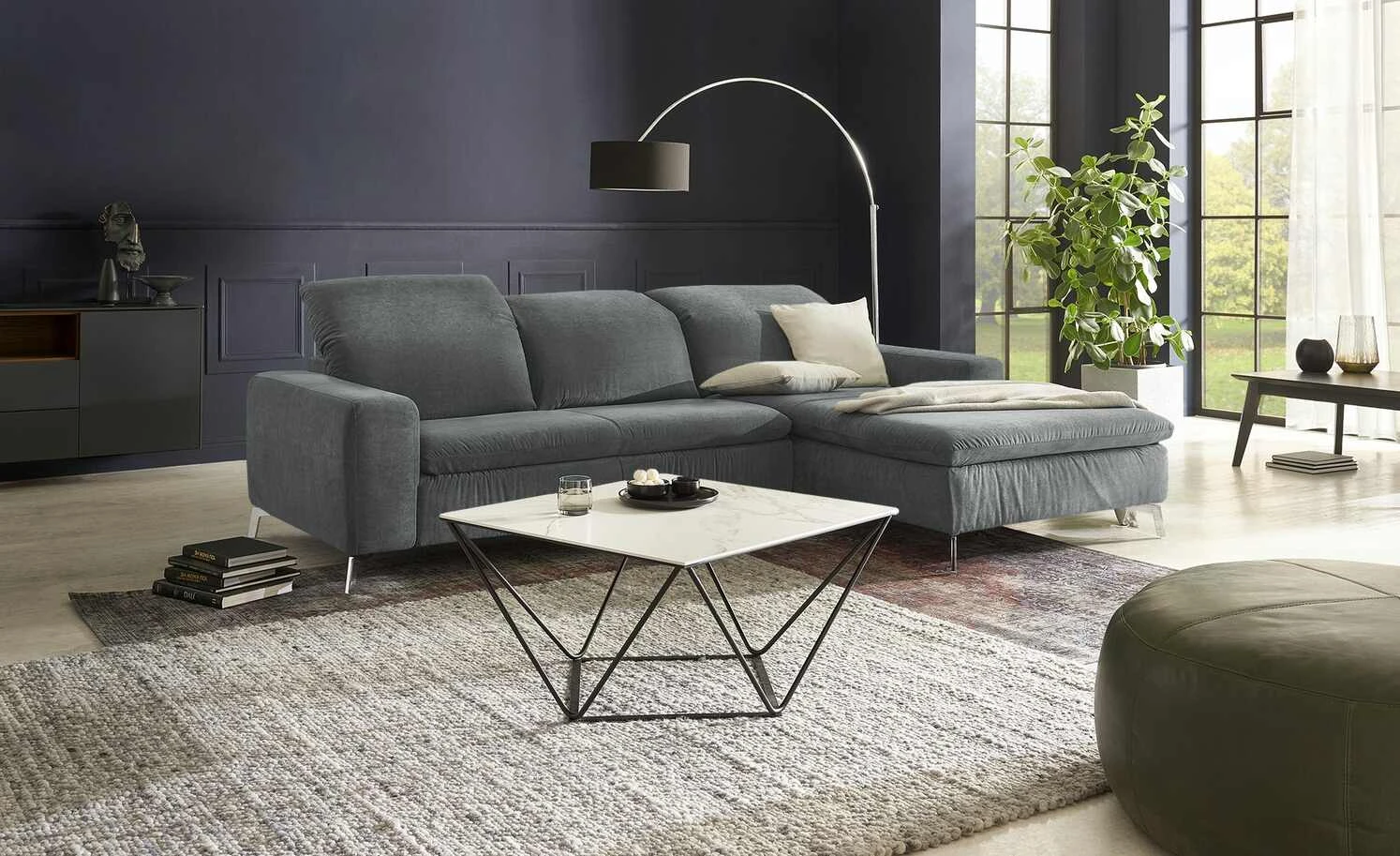Max Schelling Ecksofa Habitus | Steel (Grau) rechts Grundfunktion 3 Max Schelling Ecksofa Habitus | Steel (Grau) rechts Grundfunktion