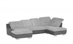 Lounge Collection Wohnlandschaft Davinci | Silbergrau / Anthrazit rechts Grundfunktion -Sofas Verkaufsladen 27403345 8 202104011243