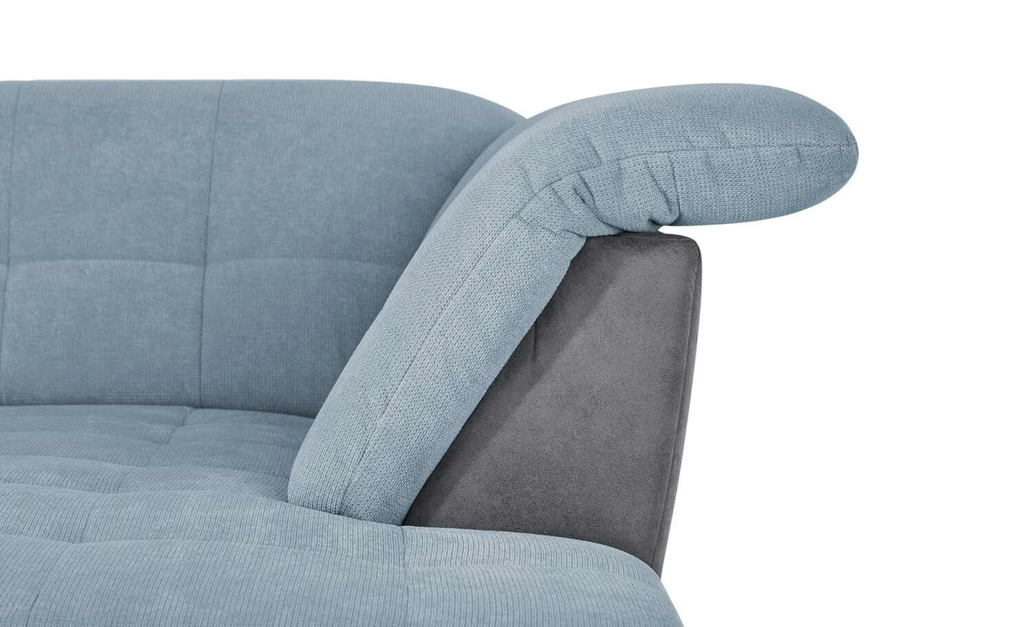 Lounge Collection Wohnlandschaft Davinci | Ice (Blau) / Grau rechts Grundfunktion 7 Lounge Collection Wohnlandschaft Davinci | Ice (Blau) / Grau rechts Grundfunktion – Bild 5