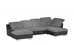 Lounge Collection Wohnlandschaft Davinci | Grau / Schwarz rechts Grundfunktion -Sofas Verkaufsladen 27403370 3 202104011243