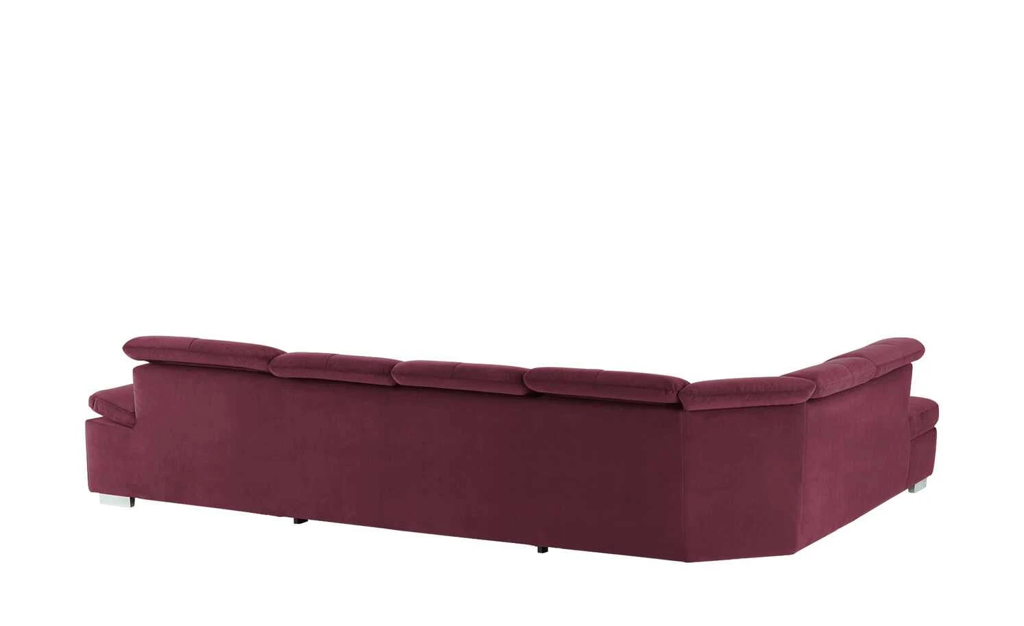 Lounge Collection Wohnlandschaft Mikrofaser Affair | Beere (Bordeaux) links Grundfunktion 4 Lounge Collection Wohnlandschaft Mikrofaser Affair | Beere (Bordeaux) links Grundfunktion – Bild 2