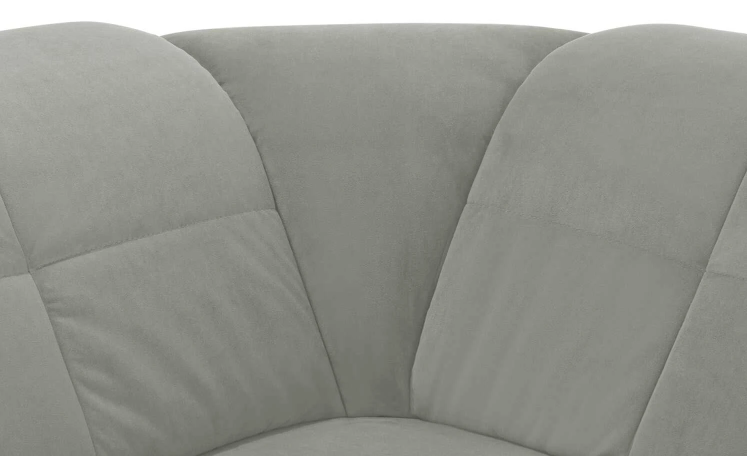 Lounge Collection Wohnlandschaft Mikrofaser Affair | Silver (Hellgrau) rechts Grundfunktion 8 Lounge Collection Wohnlandschaft Mikrofaser Affair | Silver (Hellgrau) rechts Grundfunktion – Bild 6