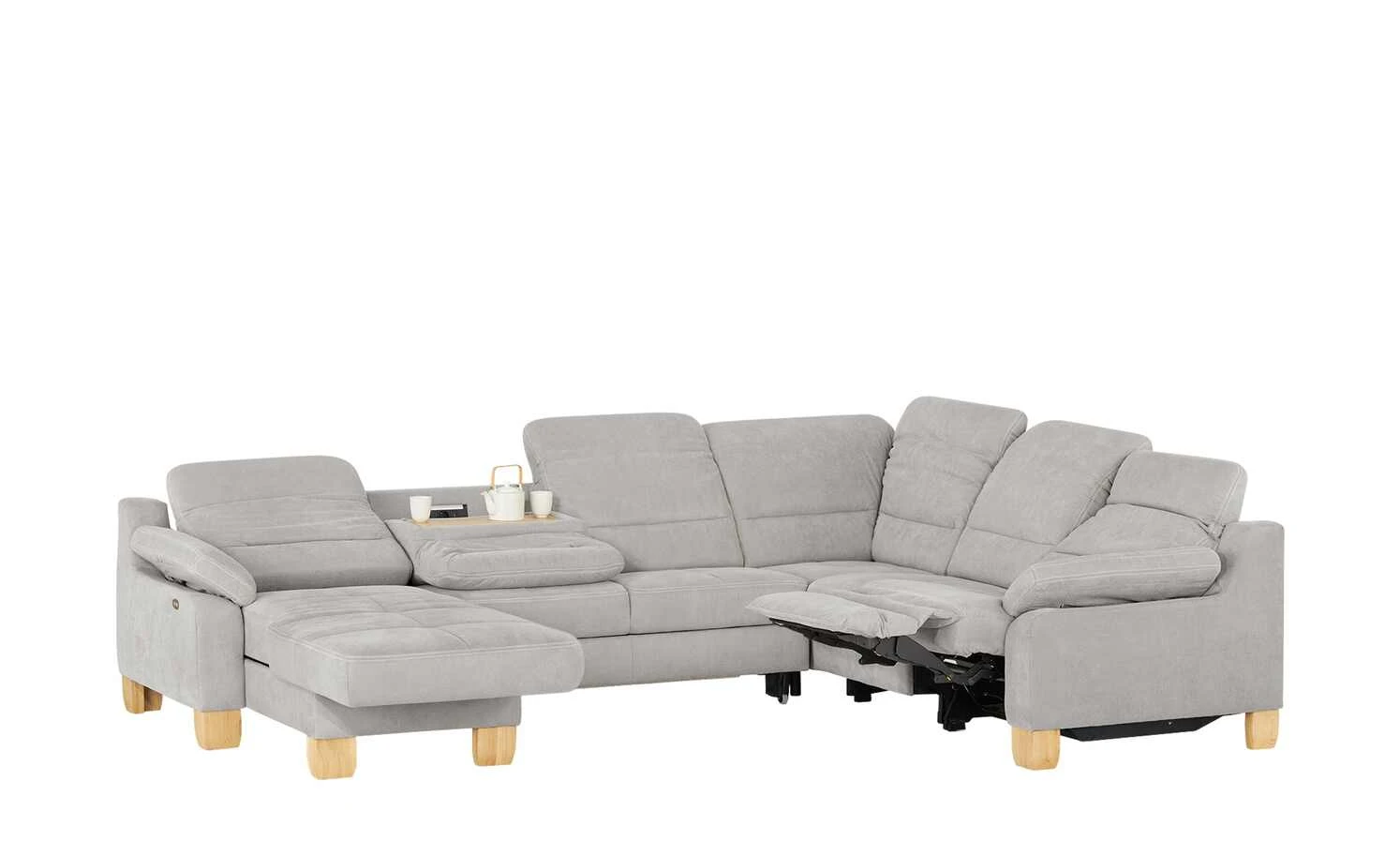 meinSofa Wohnlandschaft Hanna | Alu (Grau) rechts Erweiterte Funktion 10 meinSofa Wohnlandschaft Hanna | Alu (Grau) rechts Erweiterte Funktion – Bild 8