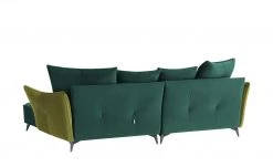 Ecksofa Crease | Dunkelgrün / Kiwigrün rechts -Sofas Verkaufsladen 27404172 10 202102261257