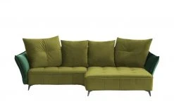 Ecksofa Crease | Kiwigrün / Moosgrün rechts