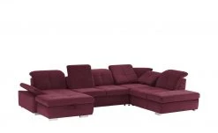Lounge Collection Wohnlandschaft Mikrofaser Affair | Beere (Bordeaux) rechts Erweiterte Funktion -Sofas Verkaufsladen 27404289 5 202104232234