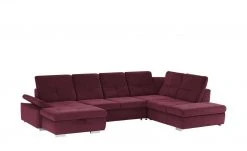 Lounge Collection Wohnlandschaft Mikrofaser Affair | Beere (Bordeaux) rechts Erweiterte Funktion -Sofas Verkaufsladen 27404289 7 202104232234