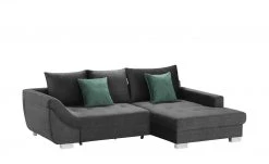 bobb Ecksofa Melody | Graphitgrau Mikrofaser rechts -Sofas Verkaufsladen 27405078 11 202111241244