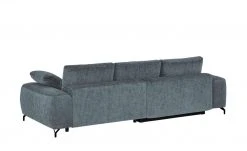 bobb Ecksofa mit Boxspringpolsterung Filis de Luxe | AquaClean-Webstoff (Pascha) Graublau rechts Schwarz -Sofas Verkaufsladen 27405183 13 202103082233