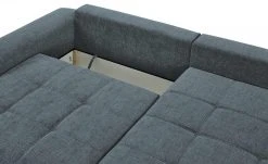 bobb Ecksofa mit Boxspringpolsterung Filis de Luxe | AquaClean-Webstoff (Pascha) Graublau rechts Schwarz -Sofas Verkaufsladen 27405183 3 202103082233