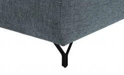 bobb Ecksofa mit Boxspringpolsterung Filis de Luxe | AquaClean-Webstoff (Pascha) Graublau rechts Schwarz -Sofas Verkaufsladen 27405183 8 202103082233