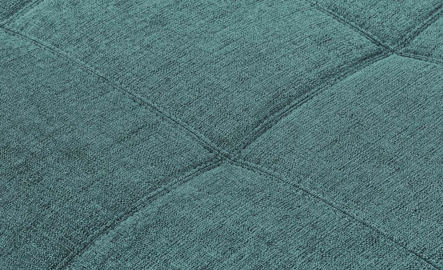 bobb Ecksofa mit Boxspringpolsterung Filis de Luxe | AquaClean-Webstoff (Pascha) Petrol rechts Schwarz 8 bobb Ecksofa mit Boxspringpolsterung Filis de Luxe | AquaClean-Webstoff (Pascha) Petrol rechts Schwarz – Bild 6