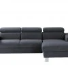 uno Ecksofa Los Angeles | Dark Blue (Dunkelblau) rechts Grundfunktion -Sofas Verkaufsladen 27405262 5 202102231239