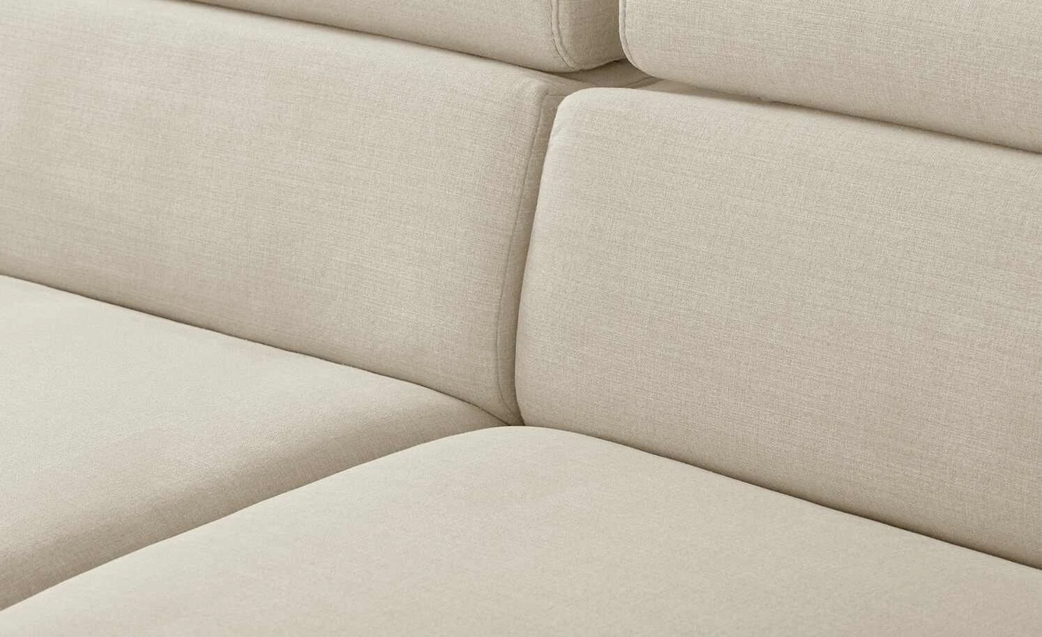uno Ecksofa Los Angeles | Natural (Creme) rechts Grundfunktion 7 uno Ecksofa Los Angeles | Natural (Creme) rechts Grundfunktion – Bild 5