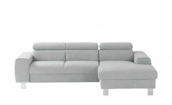 uno Ecksofa Los Angeles | Light Grey (Hellgrau) rechts Grundfunktion