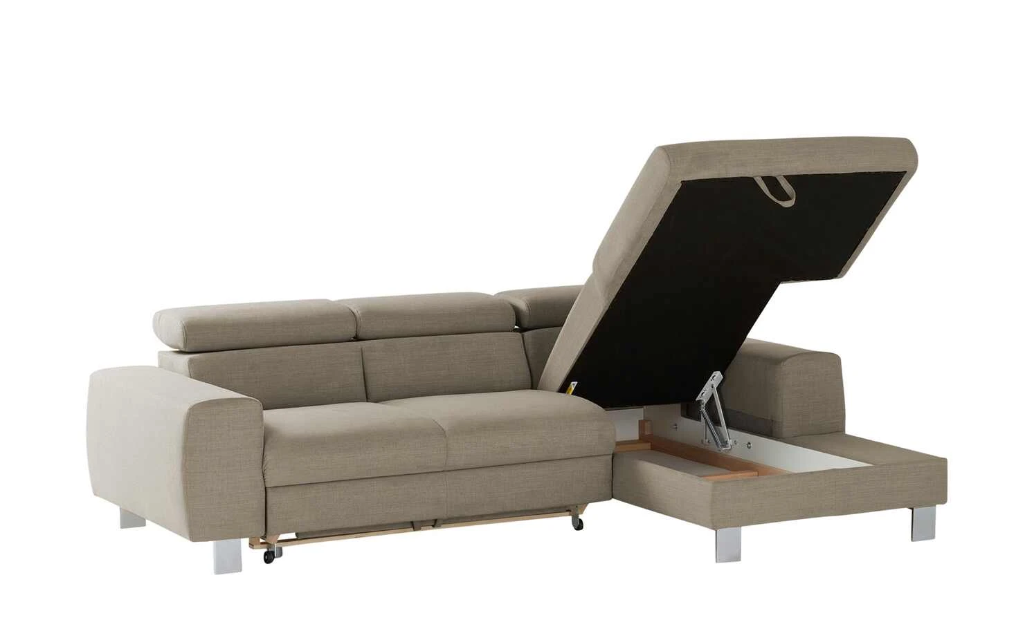 uno Ecksofa Los Angeles | Liver (Beige) rechts Erweiterte Funktion 4 uno Ecksofa Los Angeles | Liver (Beige) rechts Erweiterte Funktion – Bild 2