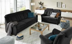 Polstermöbel Oelsa Einzelsofa Andorra | Black (Schwarz)