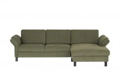 medium Ecksofa Medium | Oliv (Grün-Braun) rechts Grundfunktion