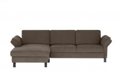 medium Ecksofa Medium | Mocca (Braun) links Grundfunktion
