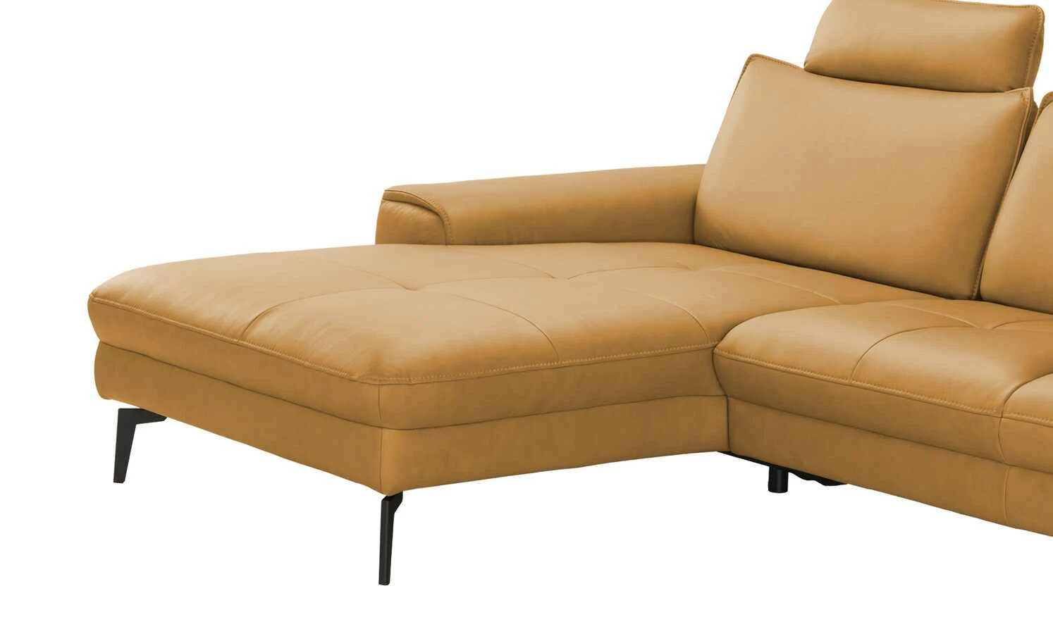 Wohnwert Ecksofa Leder Kalea | Kurkuma (Gelb-Braun) links Erweiterte Funktion 14 Wohnwert Ecksofa Leder Kalea | Kurkuma (Gelb-Braun) links Erweiterte Funktion – Bild 12