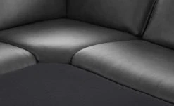 Wohnwert Ecksofa Leder Yola | Anthrazit (Dunkelgrau) links Erweiterte Funktion -Sofas Verkaufsladen 27406186 10 202108161247