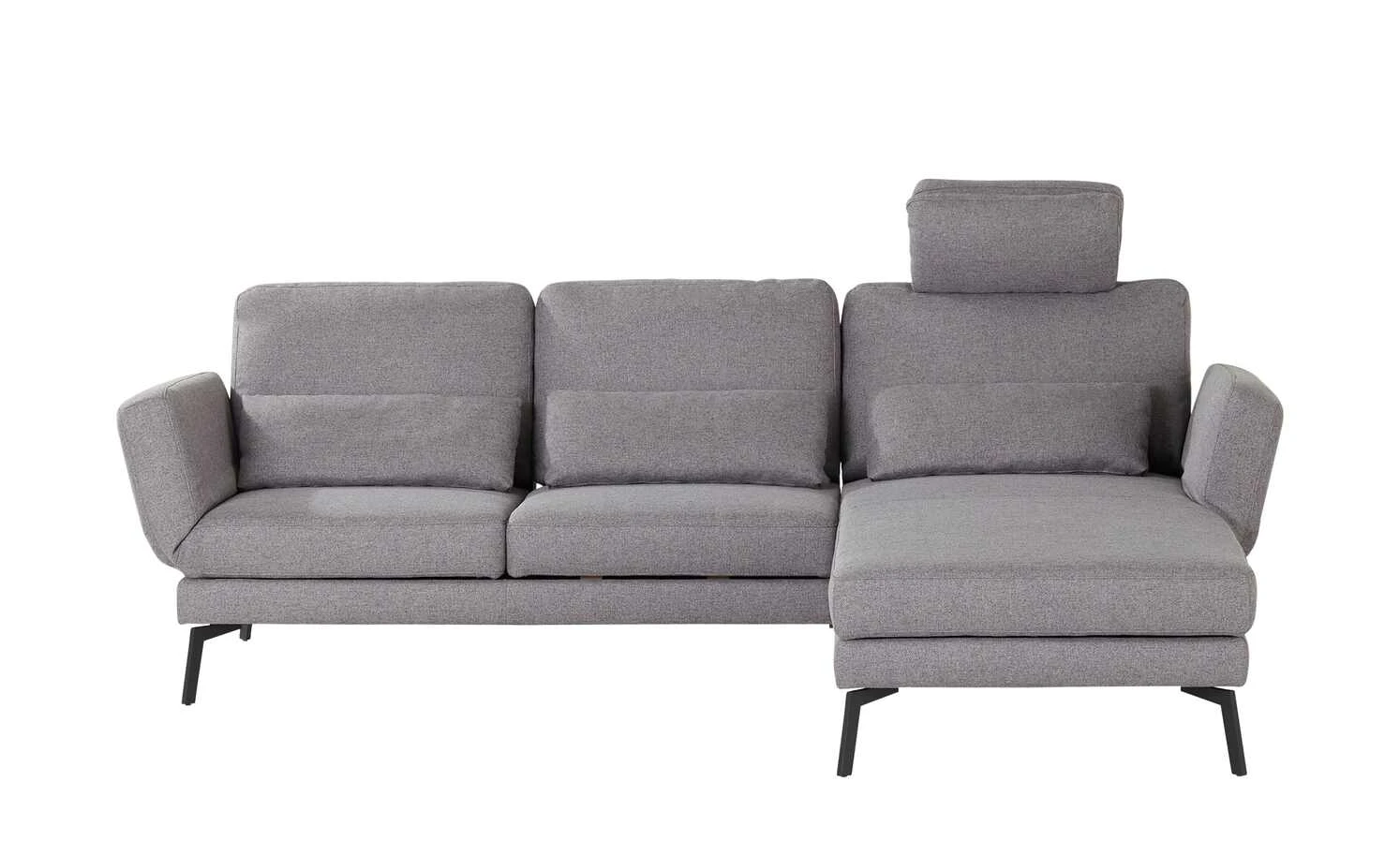 Ecksofa mit Funktion Twister | rechts Grau 4 Ecksofa mit Funktion Twister | rechts Grau – Bild 2