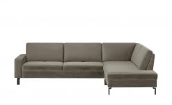 Ecksofa Coline Move | Silbergrau rechts