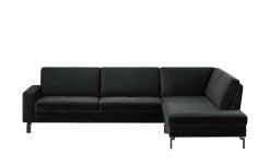 Ecksofa Coline Move | Schwarz rechts