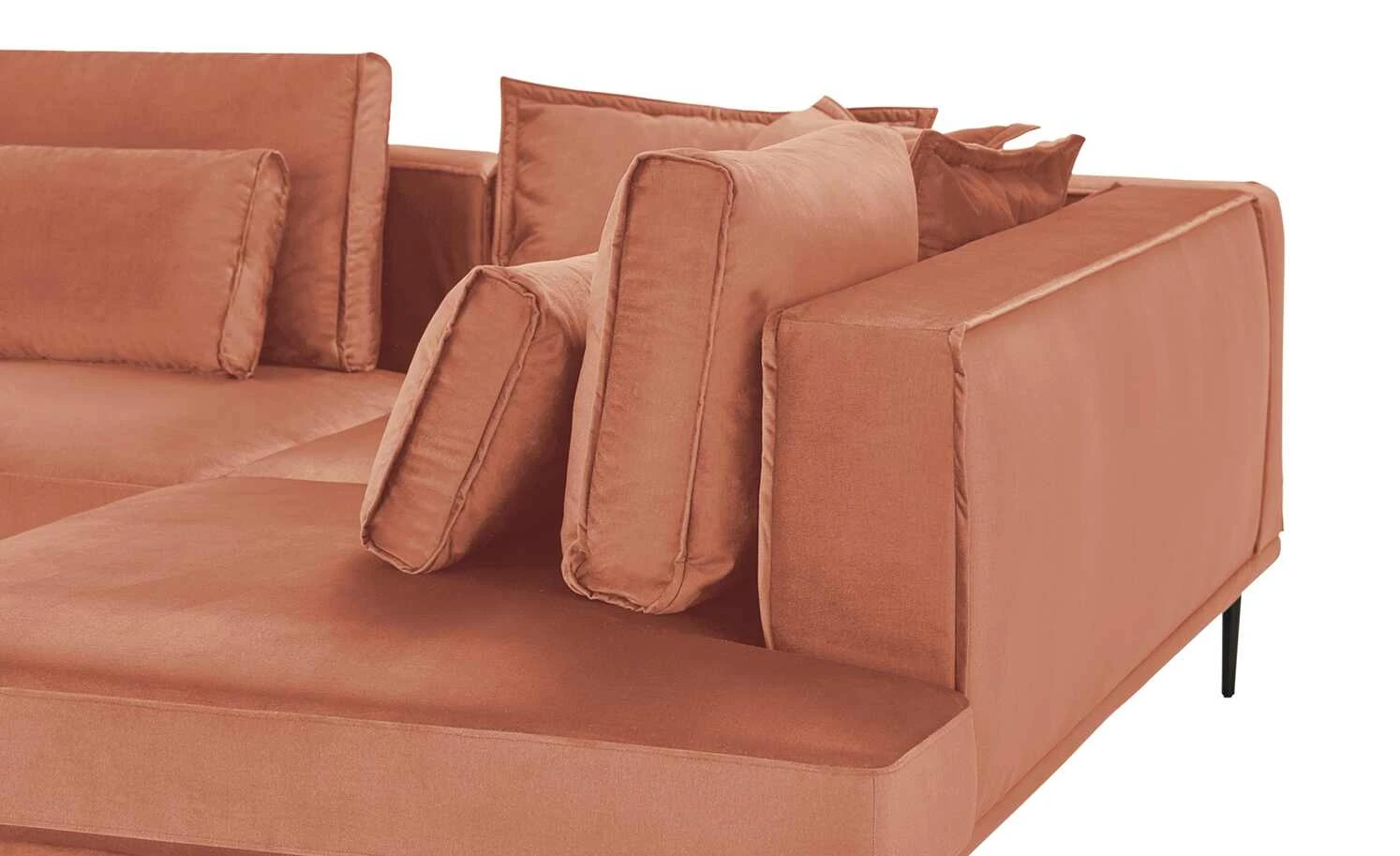 switch Ecksofa Livio | Coral (Orange-Rosa) rechts 11 switch Ecksofa Livio | Coral (Orange-Rosa) rechts – Bild 9