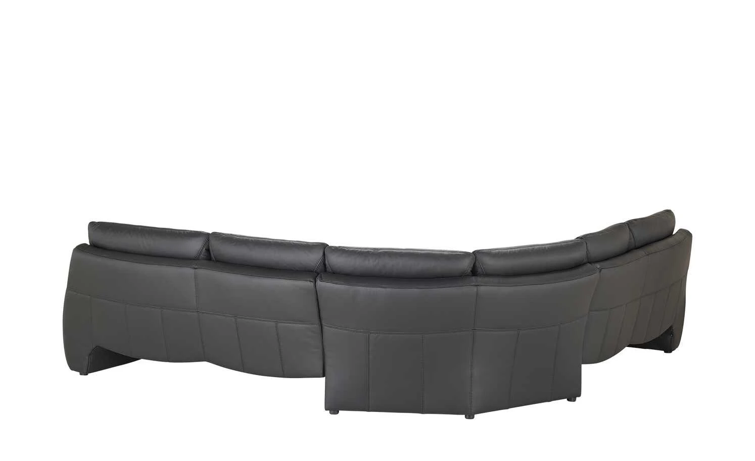 smart Ecksofa Melodie | Schwarz Leder links 11 smart Ecksofa Melodie | Schwarz Leder links – Bild 9