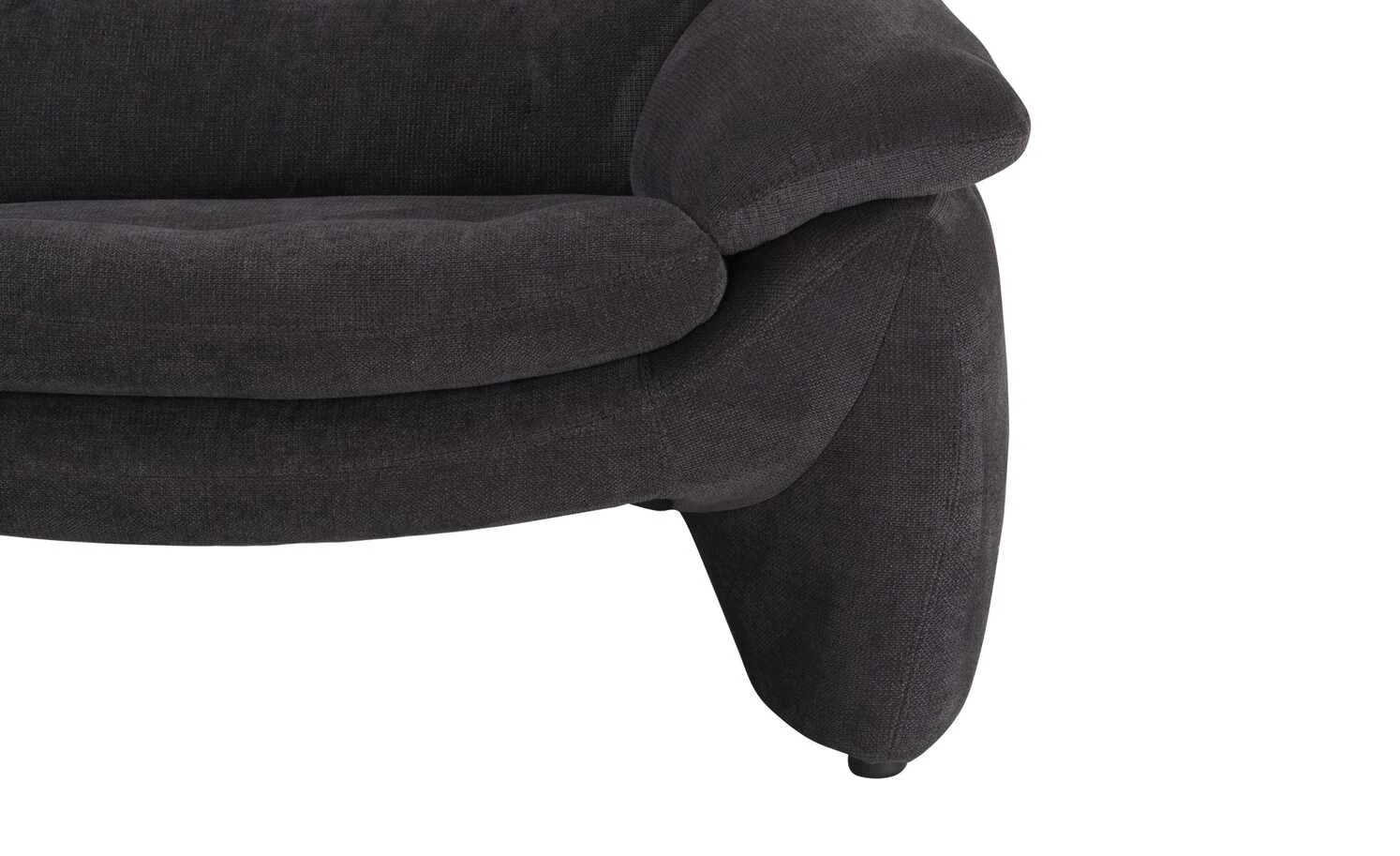 smart Ecksofa Melodie | Schwarz Flachgewebe links 11 smart Ecksofa Melodie | Schwarz Flachgewebe links – Bild 9