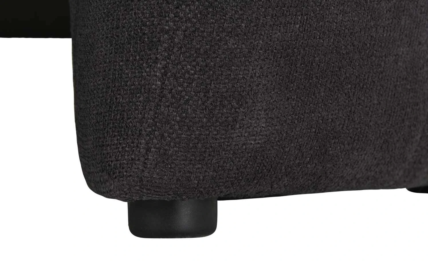 smart Ecksofa Melodie | Schwarz Flachgewebe links 12 smart Ecksofa Melodie | Schwarz Flachgewebe links – Bild 10