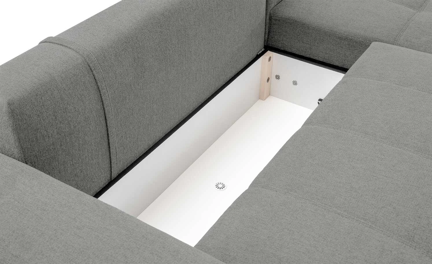 bobb Ecksofa Arissa de Luxe | Arctic Grey (Grau) rechts 7 bobb Ecksofa Arissa de Luxe | Arctic Grey (Grau) rechts – Bild 5